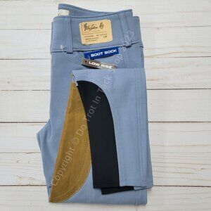 Girls Vintage Trophy Hunter Boot Sock Breeches - Boy Toy/Tan, Size 14